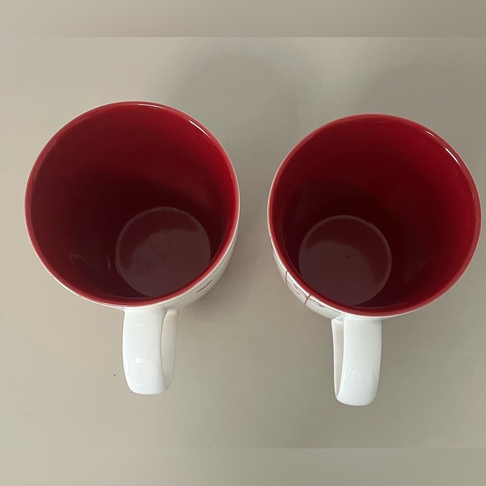 Starbucks Valentine's Hearts Coffee Mugs - Picture 4 of 9